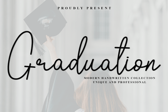 Elegant Graduation Fonts for Your Big Day