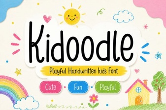 Kidoodle Font: Playful & Versatile Design Tool