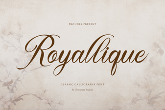 Royallique Font: Elegant Design & Creative Typography