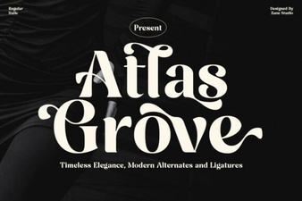 Atlas Grove Font: Elegant Design for Creative Projects
